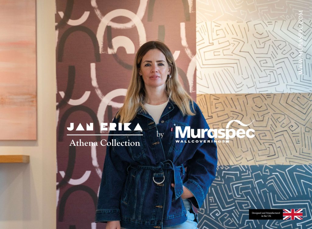 Athena Collection artwork by Jan Erika for Muraspec