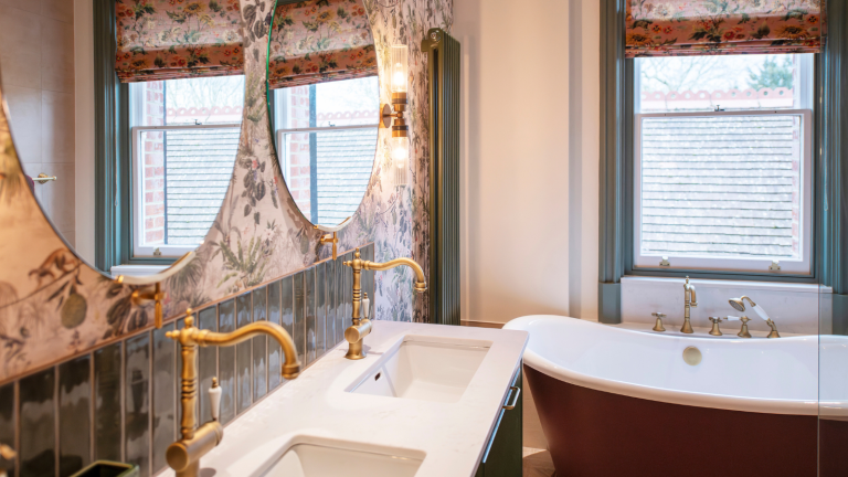 Victorian home interior featuring Muraspec wallcovering